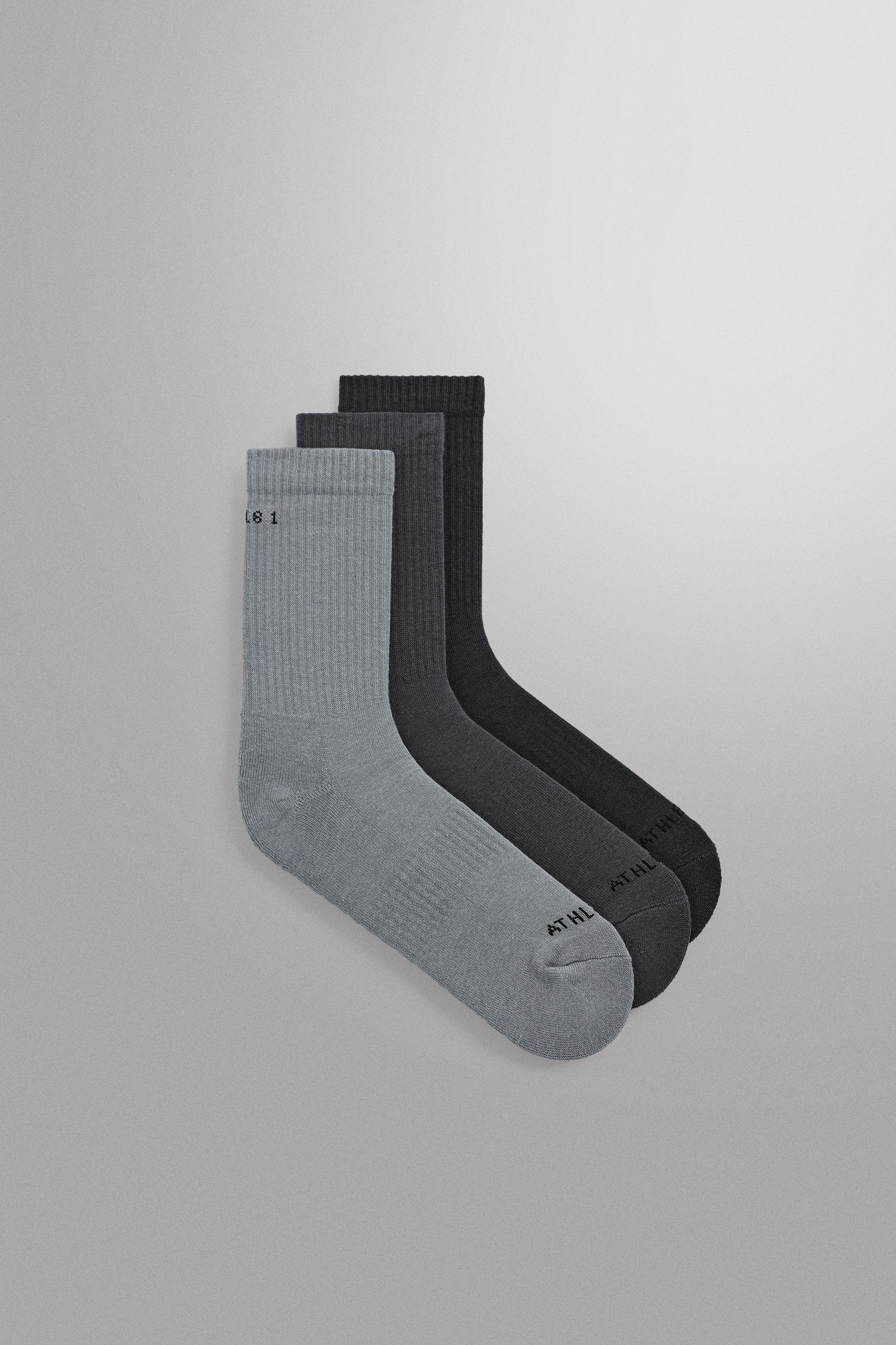 CHAUSSETTES DE SPORT BASIQUES LOT 3